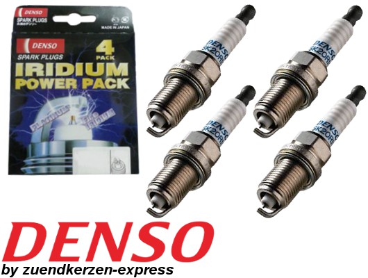 DENSO Iridium SK20R11 3297 Zündkerzen, 4 Stück Zündkerzen DENSO Iridium